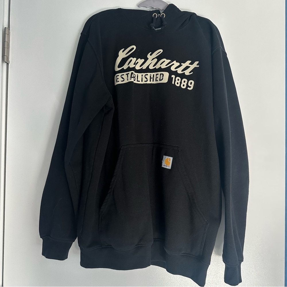 Carhartt - Black Hoodie - Medium